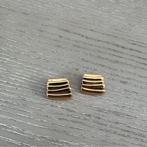 Heaven Mayhem Gold Earring Studs